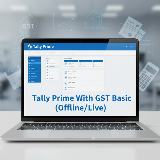 Tally Prime With GST Basic (Recorded)